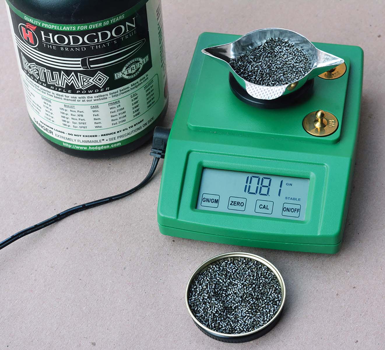 With select loads utilizing up to 108.0 grains of powder, the 300 RUM should only be handloaded with large rifle magnum primers to achieve reliable ignition, with Federal GM215M primers used to develop the accompanying data.